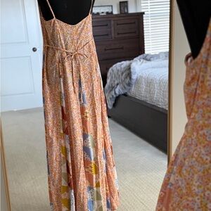 Billabong Multicolor Patchwork Maxi Dress